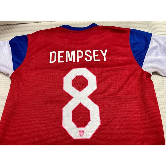 Dempsey #8 Medium NIKE FC / USMNT Rocket “BOMB POP” Team USA Country WORLD CUP - Picture 6 of 13